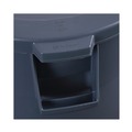 Waste Receptacle Lids | Boardwalk 1868184 Flat-Top Round Lids for 44 Gallon Waste Receptacles - Gray image number 6