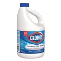 Bleach | Clorox CLO32263 81 oz. Bottle Concentrated Regular Disinfecting Bleach (6/Carton) image number 1