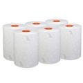 Perforated Roll & Hand Towels | Scott 47035 1-Ply 8 in. x 580 ft. Slimroll Towels - White/Orange Core (6/Carton) image number 0