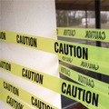 Safety Tapes | Great Neck 10379 3 in. x 1,000 ft. Non-Adhesive Caution Safety Tape - Yellow image number 6