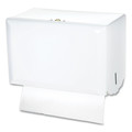 Towel Dispensers | San Jamar T1800WH 10.75 in. x 6 in. x 7.5 in. Singlefold Paper Towel Dispenser - White image number 0