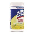 Cleaning Cloths & Wipes | LYSOL Brand 19200-77182 1 Ply 7 in. x 7.25 in. Lemon and Lime Blossom Disinfecting Wipes - White (6/Carton) image number 2