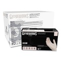 Food Service Disposable & Single Use Gloves | Ammex TLF42100 4 mil Powder-Free Latex Disposable Gloves - Small, Ivory (1000/Carton) image number 0