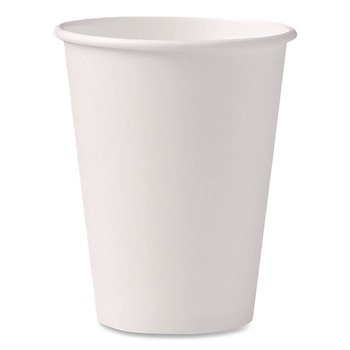  | SOLO 412WN-2050 Paper Hot Cups 12 oz White 50/Pack