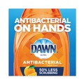 Dishwashing Detergents | Dawn 01659 Ultra 38 oz. Bottle Antibacterial Dishwashing Liquid - Orange Scent (8/Carton) image number 2
