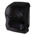 Towel Dispensers | San Jamar T7490TBK 12.38 in. x 9.5 in. x 14.63 in. Simplicity Mechanical Roll Dispenser - Black Pearl image number 1