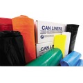 High-Density Trash Bags | Inteplast Group S386016N 60 gal. 0.63 mil 38 in. x 60 in. High-Density Interleaved Commercial Can Liners - Clear (200/Carton) image number 3