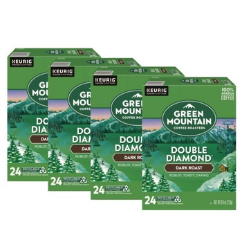  | Green Mountain Coffee 5000330051 Coffee K-Cups - Double Black Diamond Extra Bold (96/Carton)