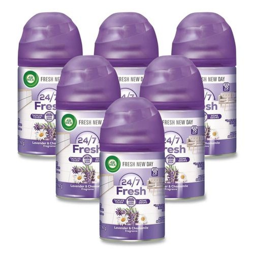 Air Fresheners & Odor Eliminators | Air Wick 62338-77961 Freshmatic Ultra 5.89 oz. Aerosol Spray Automatic Spray Refill - Lavender/Chamomile (6/Carton) image number 0