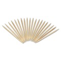 Straws/Stems/Sticks | AmerCareRoyal R820 2.5 in. Round Wood Toothpicks - Natural (96000 Toothpicks/Carton) image number 2