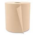 Perforated Roll & Hand Towels | Boardwalk B6256 NonPerforated 1-Ply 800 ft. Hardwound Paper Towels - Natural (6/Carton) image number 1