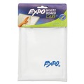 Cleaning Cloths & Wipes | EXPO 1752313 12 in. x 12 in. 1-Ply Microfiber Cleaning Cloth - White Unscented image number 0