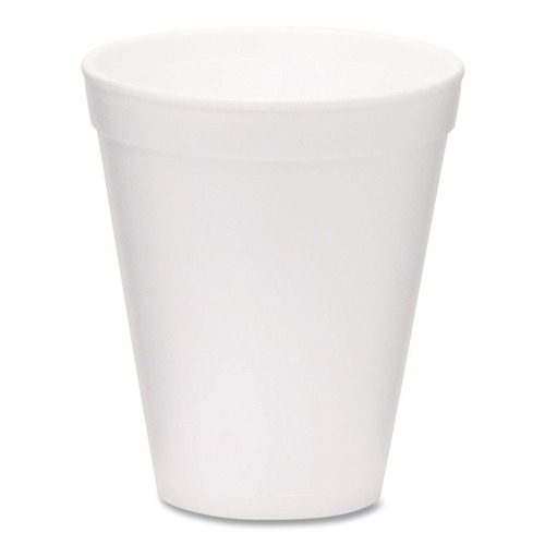 Cups | WinCup 221971 12 oz Foam Drink Cups - White (1000/Carton) image number 0