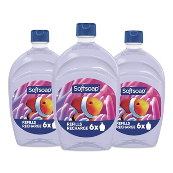 Softsoap 61046102 50 oz Liquid Hand Soap Refill - Fresh Scent (3/Carton)