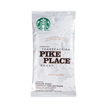Starbucks 12411960 2.7 oz Packet Coffee - Pile Place (72/Carton)