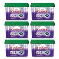 Dishwashing Detergents | Cascade 80374823 Platinum Plus 20.7 oz. Tub ActionPacs Dishwasher Detergent Pods - Fresh Scent (6/Carton) image number 0