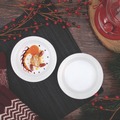 Plates | Dart 6PWQR 6 in. Mediumweight Foam Dinnerware Plates - White (125/Pack) image number 4