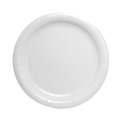 Plates | SOLO HP9S-2050 Bare Eco-Forward 9 in. dia ProPlanet Seal Clay-Coated Paper Dinnerware Plate - White (500/Carton) image number 0
