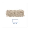 Mop Heads | Boardwalk BWK1018 18 in. x 3 in. Cotton Dust Mop Head - White image number 2