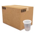 Food Containers & Lids | GEN TD40032E Plastic Deli 32 oz. Plastic Container with Lid - Clear (240/Carton) image number 0