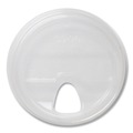 Cup Lids | World Centric CPL-CS-12NS Plastic PLA Clear Cold Cup Lids Fits 9 oz to 24 oz Cold Cups - Clear (1000/Carton) image number 0