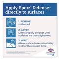 Disinfecting & Cleaning Solutions | Clorox Healthcare CLO32122 Spore Defense 1-Gallon Refill Bottle Closed System Cleaner Disinfectant (4/Carton) image number 8