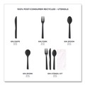 Disposable Knives | Eco-Products EP-S111 6 in. 100 Percent Recycled Content Knife (1000/Carton) image number 7