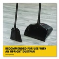 Brooms | Rubbermaid Commercial FG637400BLA 35 in. Angled Lobby Broom with Poly Bristles - Black image number 3