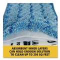 Mop Heads | Rubbermaid Commercial FGQ41000RD00 18-1/2 in. x 5 1/2 in. x 1/2 in. Microfiber Wet Mopping Pad - Red image number 5