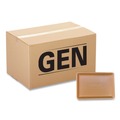 Food Containers & Lids | GEN 9PYEL 12.25 in. x 9.25 in. x 0.62 in. #9P Meat Trays - Yellow (200/Carton) image number 0