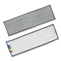Mop Heads | Unger EF40M Excella 20 in. x 6 in. Reusable Mopping Pad - Gray with Color-Coding Tabs image number 0