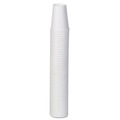 Cups | Dixie 2342W 12 oz. Paper Hot Cups - White (50/Sleeve, 20 Sleeves/Carton) image number 1