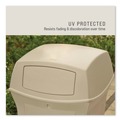 Outdoor Waste Receptacles | Rubbermaid Commercial FG917188BEIG Ranger 45-Gallon Fire-Safe Structural Foam Container - Beige image number 11