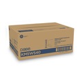 Disposable Knives | Dixie KM5W540 7 in. Grab'N Go Wrapped Knives - Black (540/Carton) image number 1
