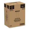 Cups | SOLO 316PLA-PLANET 16 oz Compostable Paper Hot Cups - White/Green (1000/Carton) image number 2