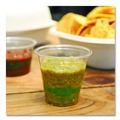 Cups | World Centric CP-CS-3 3 oz PLA Plastic Cold Cups - Clear (2500/Carton) image number 2