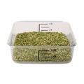 Food Storage Containers & Lids | Rubbermaid Commercial FG630200CLR SpaceSaver 8.8 in. x 8.75 in. x 2.7 in. 2 qt. Plastic Square Containers - Clear image number 2