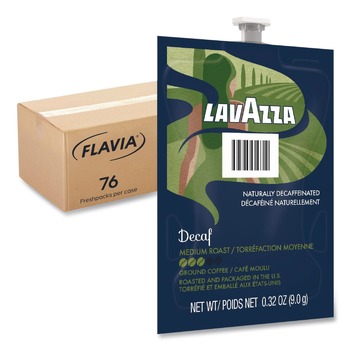 FLAVIA AROMA BREWERS SALE | FLAVIA 48747 Lavazza Decaffeinated Coffee Freshpack (76/Carton)