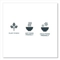 Disposable Forks | WNA EPS002 7 in. EcoSense Renewable Plant Starch Cutlery Fork (50/Pack) image number 4