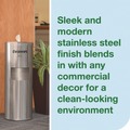 Towel Dispensers | Tork 192853 15 in. x 15 in. x 37.25 in. Stainless Steel Wet Wipe Stand image number 2
