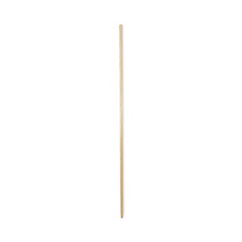 HANDLES AND BRACES | Boardwalk BWK122 0.94 in. x 60 in. Threaded End Lacquered Wood Broom Handle - Natural
