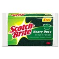 Scouring Pads & Sticks | Scotch-Brite HD-3 Scotch-Brite 4.5 in. x 2.7 in. 0.6 in. Thick Heavy-Duty Scrub Sponge - Yellow/Green (3/Pack) image number 0