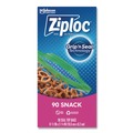 Resealable Bags | Ziploc 315892 6.5 in. x 3.25 in. Seal Top Snack Bags - Clear (1080/Carton) image number 5