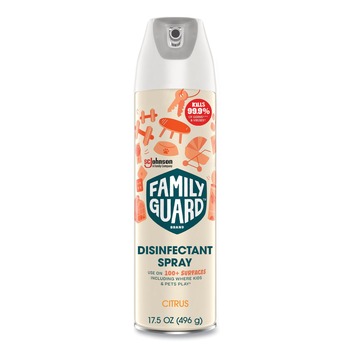 DISINFECTANTS AND SANITIZERS | SC Johnson 327151 17.5 oz. Aerosol Spray Citrus Scent Disinfectant Spray (8/Carton)