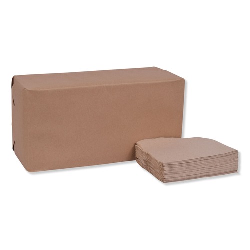Dispenser Napkins | Tork D786E 1 Ply 13 in. x 12 in. Masterfold Dispenser Napkins - Natural (6000/Carton) image number 0