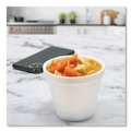 Food Containers & Lids | Dart 6SJ12 6 oz. Foam Container - White (1000/Carton) image number 5