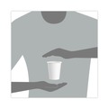 Cups | SOLO 370W-2050 10 oz. Single-Sided Poly Paper Hot Cups - White (1000/Carton) image number 4