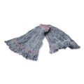 Mop Heads | Carlisle 369423B14 43 x 6 x 3 Looped-End Cotton Mop - Medium/Red image number 2