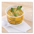 Food Containers & Lids | Chinet 70408 8 oz. - 10 oz. Streetside Paper Food Container with Plastic Lid (250/Carton) image number 3