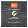 Cups | World Centric CUSU6 6 oz. NoTree Paper Hot Cups - Natural (1000/Carton) image number 3